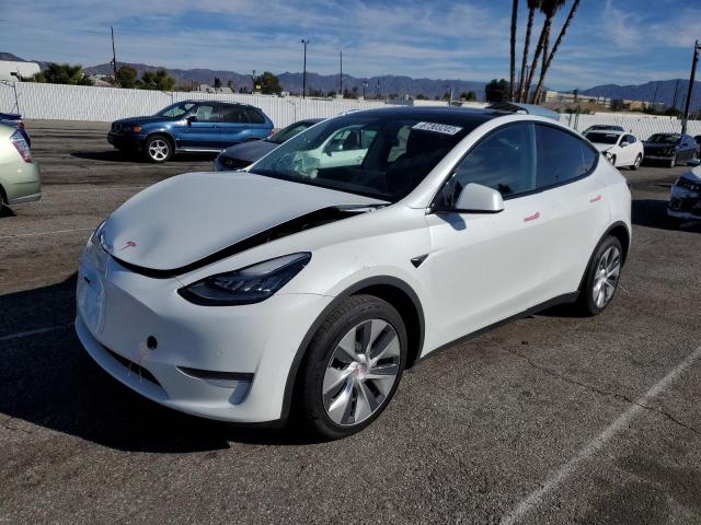 Фото 2 с аукциона – 2020 TESLA MODEL Y с VIN 5YJYGDEE7LF054444