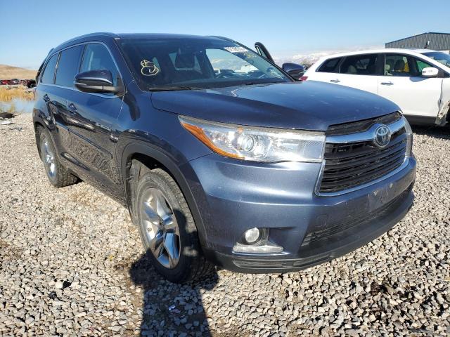 TOYOTA HIGHLANDER 2015 with VIN 5TDDKRFH2FS157516 - Photo from auction
