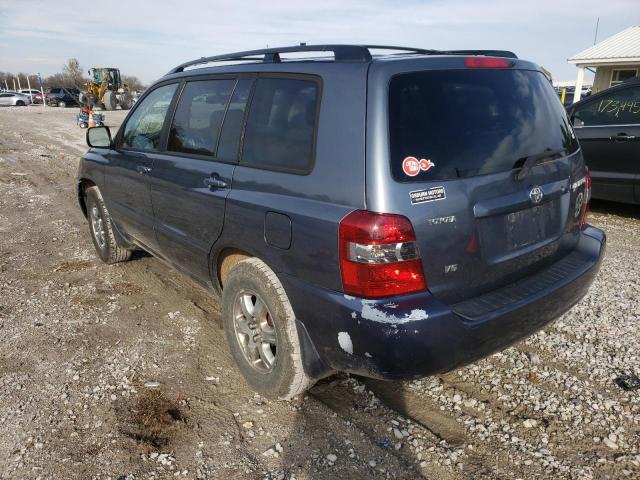 Photo 3 from auction – 2005 TOYOTA HIGHLANDER with VIN JTEGP21A150068694