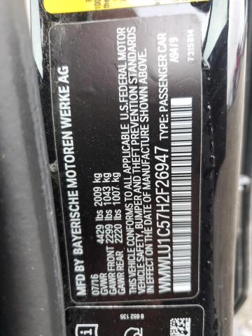Photo 10 from auction – 2017 MINI COOPER CLU with VIN WMWLU1C57H2F26947