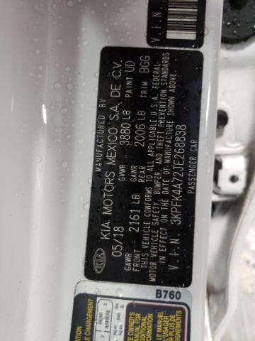 Photo 10 from auction – 2018 KIA FORTE LX with VIN 3KPFK4A72JE268838