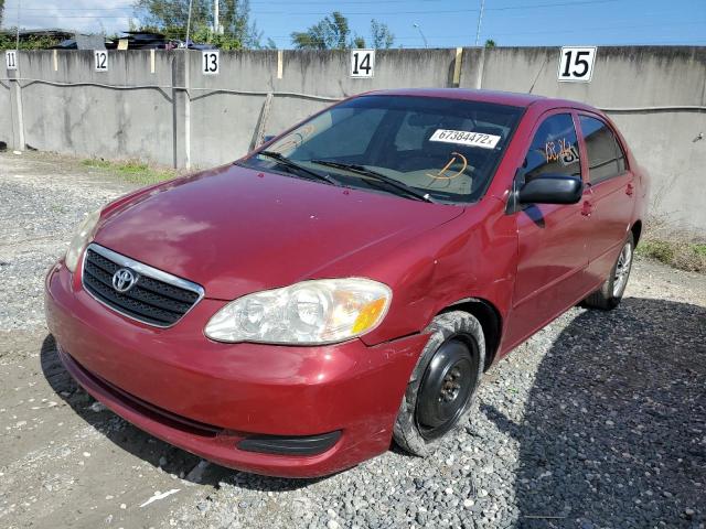 Photo 2 from auction – 2008 TOYOTA COROLLA CE with VIN 1NXBR32E38Z016461