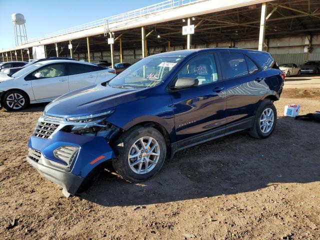 CHEVROLET EQUINOX LS 2022 with VIN 3GNAXHEV2NS180981 - Photo from auction