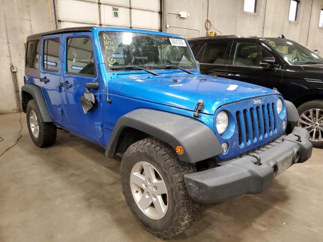 Photo 1 from auction – 2015 JEEP WRANGLER U with VIN 1C4BJWDG2FL624180