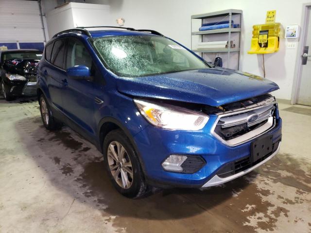 FORD ESCAPE SEL 2018 with VIN 1FMCU9HDXJUD42414 - Photo from auction