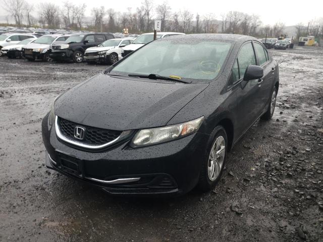 Photo 2 from auction – 2015 HONDA CIVIC LX with VIN 2HGFB2F59FH504104