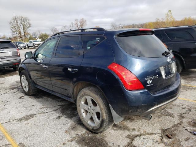 Photo 3 from auction – 2004 NISSAN MURANO SL with VIN JN8AZ08TX4W200982