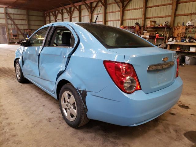 Photo 3 from auction – 2014 CHEVROLET SONIC LT with VIN 1G1JC5EHXE4161648