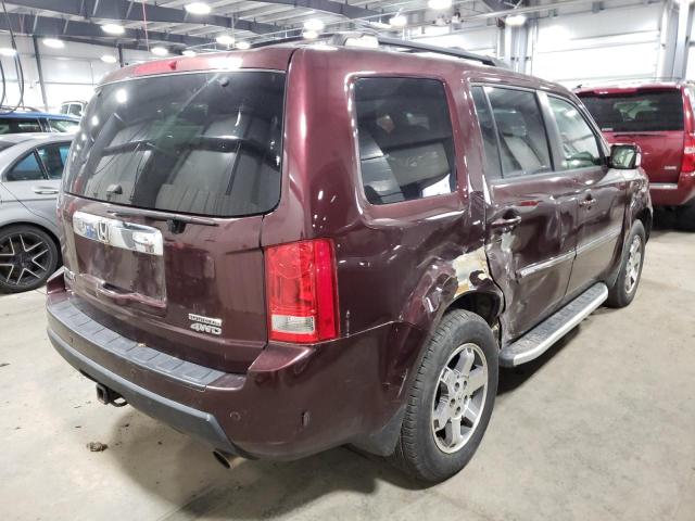 Photo 4 from auction – 2010 HONDA PILOT TOUR with VIN 5FNYF4H90AB028430
