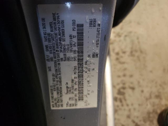 Photo 10 from auction – 2017 FORD FIESTA SE with VIN 3FADP4BJ6HM130163
