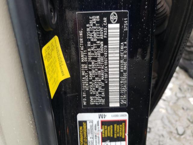 Photo 10 from auction – 2011 TOYOTA CAMRY BASE with VIN 4T1BF3EK1BU748279