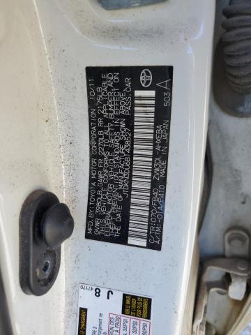 Photo 10 from auction – 2011 TOYOTA PRIUS with VIN JTDKN3DU6B1438527