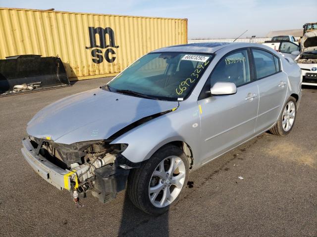 Photo 2 from auction – 2009 MAZDA 3 I with VIN JM1BK32GX91192789
