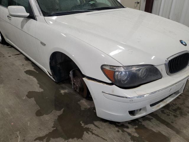 Photo 9 from auction – 2007 BMW 750 with VIN WBAHN83507DT75705