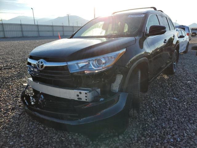 Photo 2 from auction – 2016 TOYOTA HIGHLANDER with VIN 5TDJKRFH2GS303207