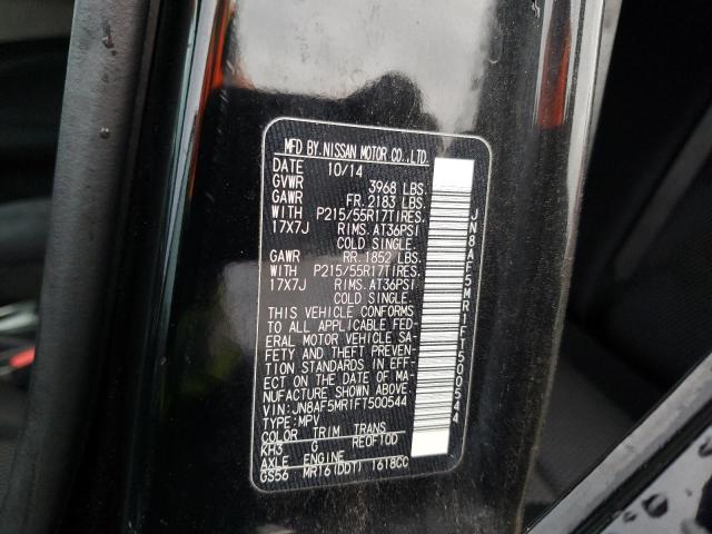 Photo 10 from auction – 2015 NISSAN JUKE S with VIN JN8AF5MR1FT500544