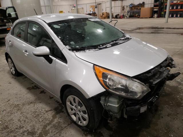 KIA RIO LX 2016 with VIN KNADM5A31G6676490 - Photo from auction
