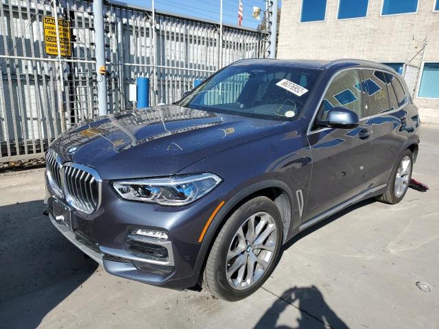 Photo 2 from auction – 2021 BMW X5 XDRIVE4 with VIN 5UXTA6C03M9H94293