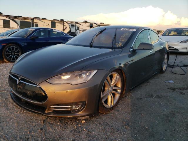 Photo 2 from auction – 2015 TESLA MODEL S 85 with VIN 5YJSA1H28FF097329