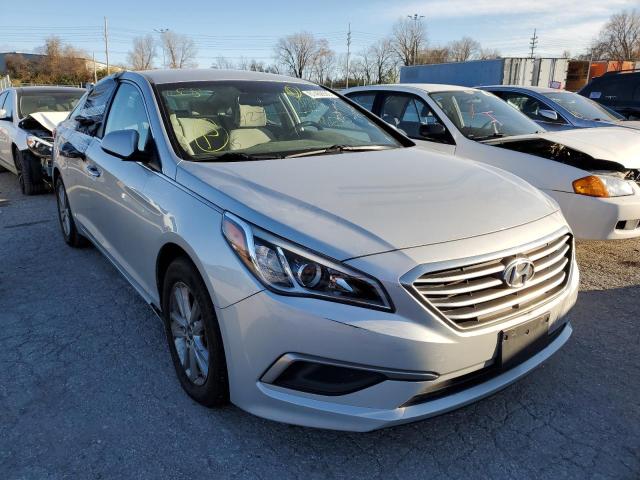 HYUNDAI SONATA SE 2017 with VIN 5NPE24AF9HH540925 - Photo from auction