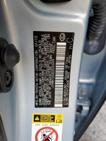 Photo 10 from auction – 2013 LEXUS ES 350 with VIN JTHBK1GG4D2043499