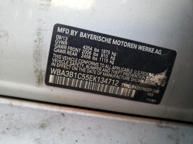 Photo 10 from auction – 2014 BMW 320 I with VIN WBA3B1C55EK134712