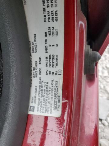 Photo 10 from auction – 2005 CHEVROLET COLORADO with VIN 1GCCS136958252142