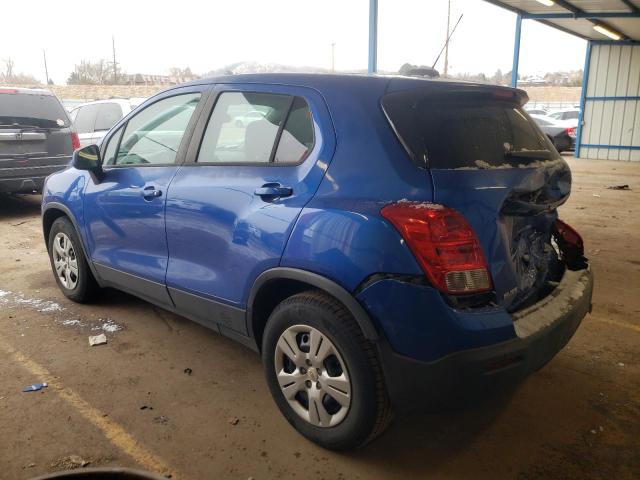 Photo 3 from auction – 2015 CHEVROLET TRAX LS with VIN KL7CJKSB2FB138315