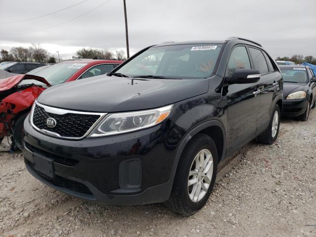 Photo 2 from auction – 2015 KIA SORENTO LX with VIN 5XYKT4A76FG594258