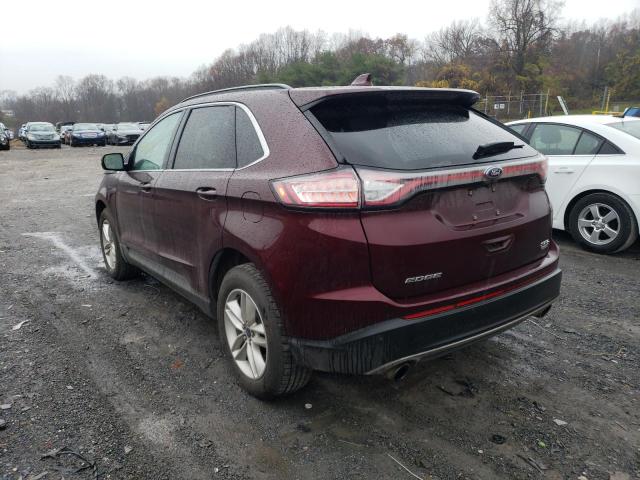 Photo 3 from auction – 2017 FORD EDGE SEL with VIN 2FMPK4J94HBB72146