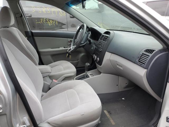 Photo 5 from auction – 2009 KIA SPECTRA EX with VIN KNAFE221295658106