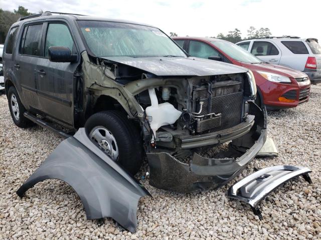 HONDA PILOT LX 2009 with VIN 5FNYF38269B019501 - Photo from auction