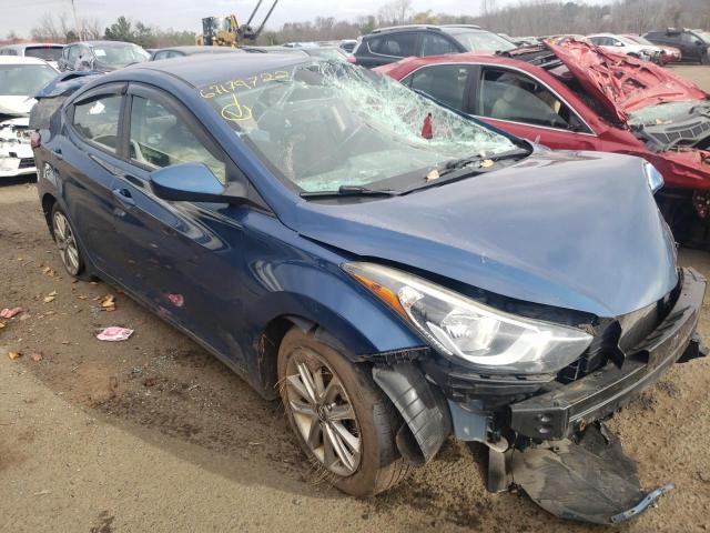 HYUNDAI ELANTRA SE 2016 with VIN KMHDH4AE1GU544940 - Photo from auction