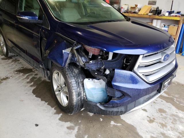 Photo 9 from auction – 2016 FORD EDGE SEL with VIN 2FMPK4J96GBC56841