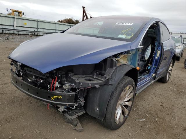 Photo 2 from auction – 2019 TESLA MODEL X with VIN 5YJXCAE46KF191015