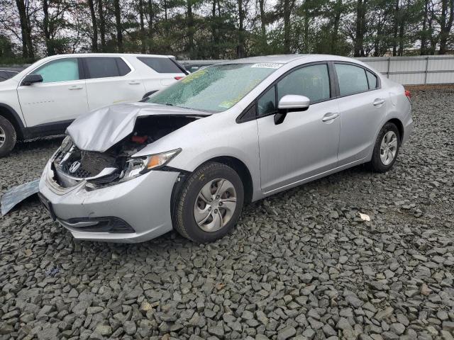 Photo 2 from auction – 2014 HONDA CIVIC LX with VIN 19XFB2F5XEE211837