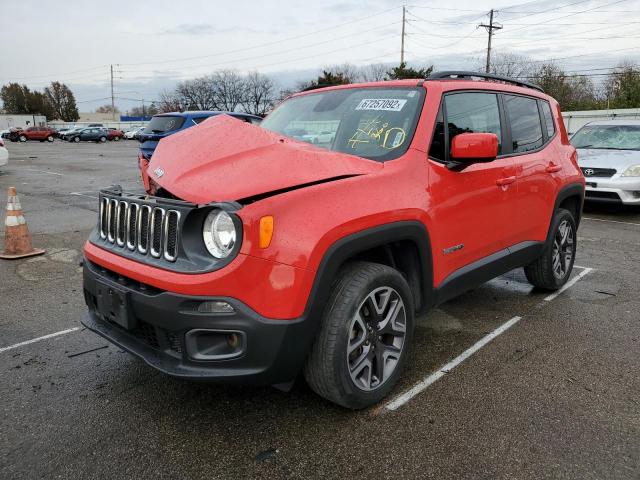 Photo 2 from auction – 2016 JEEP RENEGADE L with VIN ZACCJBBT9GPD80912