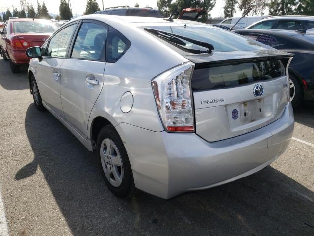 Photo 3 from auction – 2011 TOYOTA PRIUS with VIN JTDKN3DU4B1401105