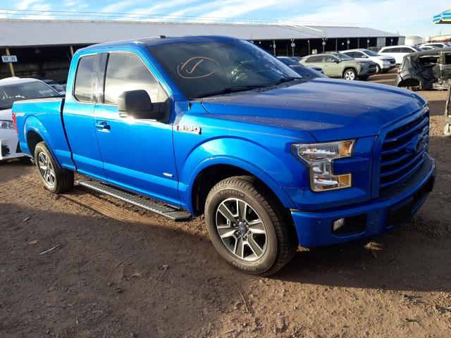 FORD F150 SUPER 2016 with VIN 1FTEX1CP9GKF32801 - Photo from auction