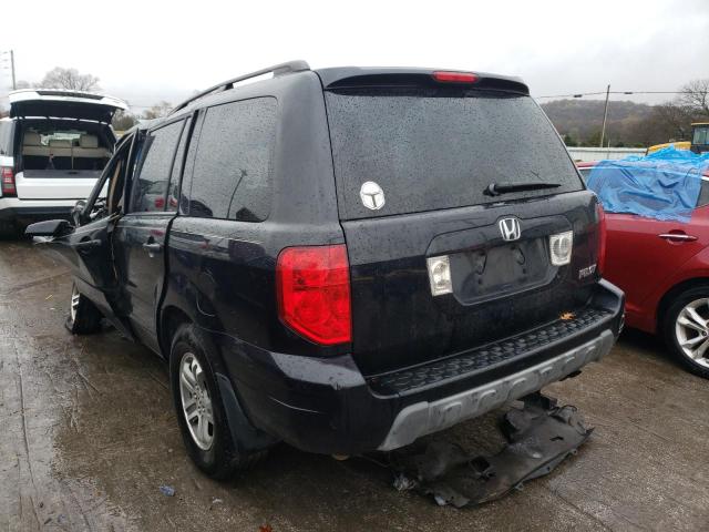 Photo 3 from auction – 2005 HONDA PILOT EX with VIN 5FNYF184X5B062352