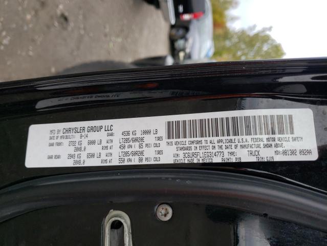 Photo 10 from auction – 2014 RAM 2500 LARAM with VIN 3C6UR5FL1EG314773