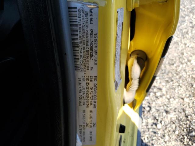 Photo 10 from auction – 2014 FIAT 500L TREKK with VIN ZFBCFADH3EZ013848
