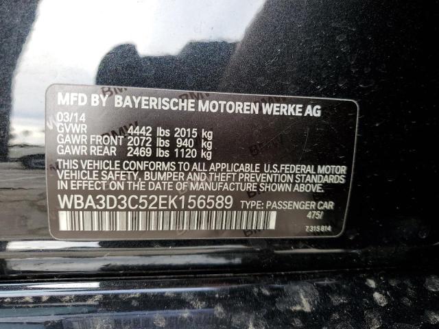 Photo 10 from auction – 2014 BMW 328 D with VIN WBA3D3C52EK156589