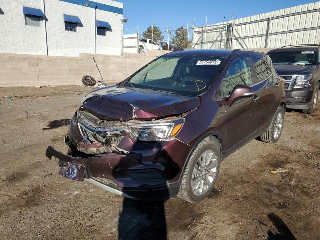 Photo 2 from auction – 2017 BUICK ENCORE PRE with VIN KL4CJASB8HB214436
