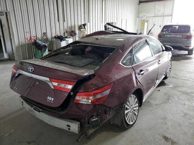 Photo 4 from auction – 2013 TOYOTA AVALON HYB with VIN 4T1BD1EB5DU012197