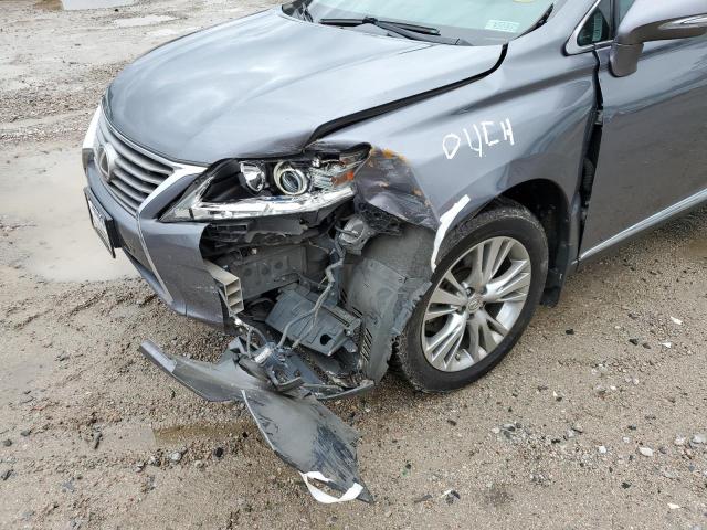 Photo 9 from auction – 2013 LEXUS RX 350 with VIN 2T2ZK1BAXDC095526