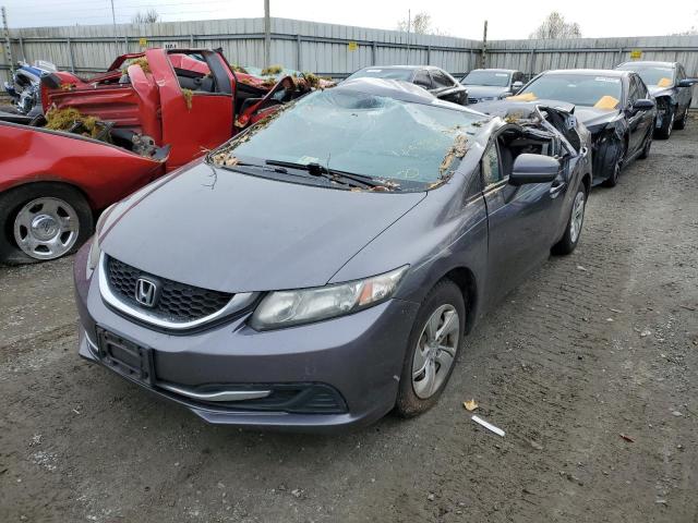 Photo 2 from auction – 2015 HONDA CIVIC LX with VIN 19XFB2F59FE004793