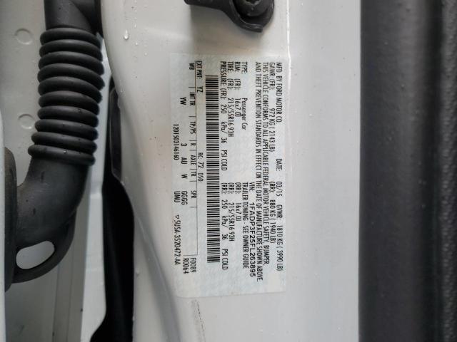 Photo 10 from auction – 2015 FORD FOCUS SE with VIN 1FADP3F25FL263895