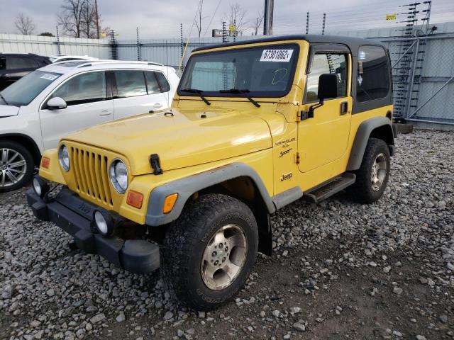 Photo 2 from auction – 2001 JEEP WRANGLER / with VIN 1J4FA49SX1P304104