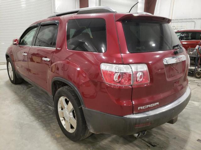 Photo 3 from auction – 2008 GMC ACADIA SLT with VIN 1GKEV33788J233829